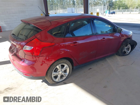 2013 Ford Focus SE with VIN 1FADP3K21DL347246, listed as a IAAI auction lot 42068664 with Not Provided miles and . Bid and sale history available at DreamBid. Image 4.