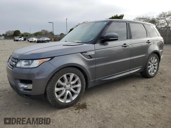 2016 Land Rover Range Rover Sport V6 Diesel HSE with VIN SALWR2KF5GA648329, listed as a Copart auction lot 52997065 with 182,481 mi miles and Clean Title. Bid and sale history available at carsss.com. Image 1.