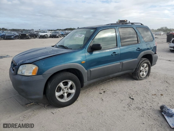2005 Mazda Tribute i with VIN 4F2YZ02Z35KM11408, listed as a Copart auction lot 87746585 with 194,034 mi miles and Salvage Title. Bid and sale history available at carsss.com. Image 1.
