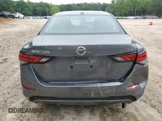 2021 Nissan Sentra SV with VIN 3N1AB8CV2MY296934, listed as a Copart auction lot 56463445 with 43,328 mi miles and Salvage title. Bid and sale history available at DreamBid. Image 6.