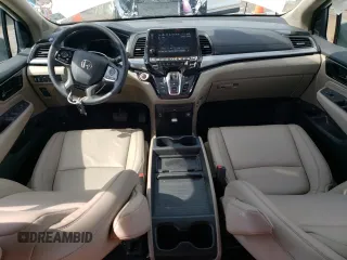 2024 Honda Odyssey Touring with VIN 5FNRL6H84RB024909, listed as a Copart auction lot 56226255 with 11,094 mi miles and Salvage title. Bid and sale history available at DreamBid. Image 8.