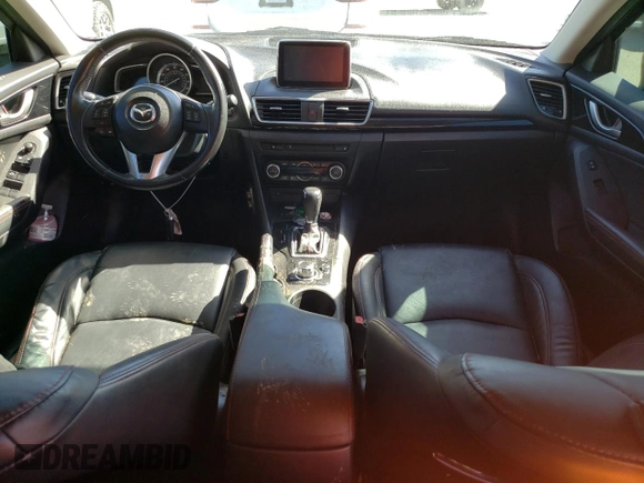 2014 Mazda 3 i Grand Touring with VIN JM1BM1M72E1212149, listed as a Copart auction lot 75026484 with 144,027 mi miles and Salvage Title. Bid and sale history available at DreamBid. Image 8.