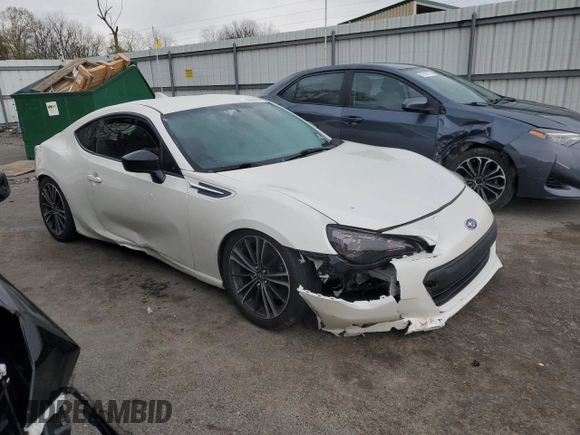 2013 Subaru BRZ Limited with VIN JF1ZCAC15D1610670, listed as a Copart auction lot 52752155 with 0 mi miles and Salvage Title. Bid and sale history available at carsss.com. Image 4.