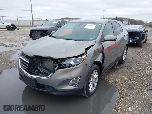2018 Chevrolet Equinox LT with VIN 3GNAXSEV9JS506007, listed as a IAAI auction lot 42061597 with 92,021 mi miles and . Bid and sale history available at carsss.com. Image 6.