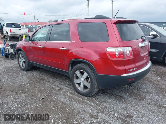 2012 GMC Acadia SLT2 with VIN 1GKKRSED7CJ407838, listed as a IAAI auction lot 42017132 with 211,662 mi miles. Bid and sale history available at carsss.com. Image 3.