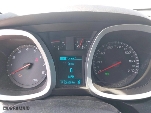 2014 Chevrolet Equinox LT with VIN 2GNFLFEK4E6287590, listed as a IAAI auction lot 41844325 with 88,595 mi miles. Bid and sale history available at carsss.com. Image 7.