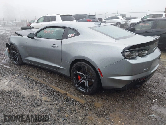2023 Chevrolet Camaro LT1 with VIN 1G1FF1R77P0132786, listed as a IAAI auction lot 41864537 with 4,643 mi miles and . Bid and sale history available at DreamBid. Image 3.