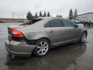 2007 Volvo S80 V8 with VIN YV1AH852971028867, listed as a Copart auction lot 48907755 with 98,142 mi miles and Salvage Title. Bid and sale history available at carsss.com. Image 3.