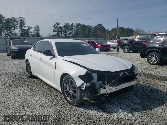 2019 Alfa Romeo Giulia Sport with VIN ZARFAMAN5K7599504, listed as a Copart auction lot 48114655 with 87,155 mi miles and Salvage title. Bid and sale history available at DreamBid. Image 14.