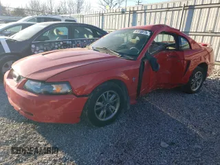 2003 Ford Mustang Standard with VIN 1FAFP40443F349458, listed as a Copart auction lot 82859674 with 0 mi miles and Salvage Title. Bid and sale history available at carsss.com. Image 1.