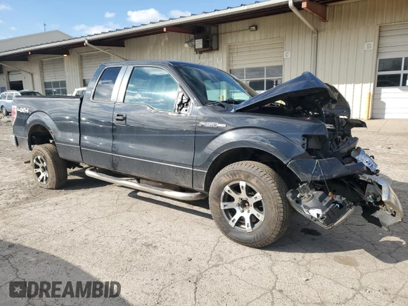 2012 Ford F-150 XL with VIN 1FTEX1EM4CFB74710, listed as a Copart auction lot 53323455 with Not Provided miles and Salvage Title. Bid and sale history available at DreamBid. Image 4.
