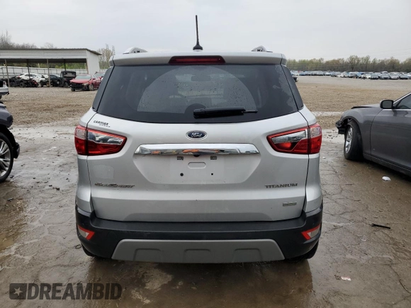2019 Ford EcoSport Titanium with VIN MAJ3S2KE0KC274771, listed as a Copart auction lot 48103224 with 36,121 mi miles and Salvage Title. Bid and sale history available at DreamBid. Image 6.