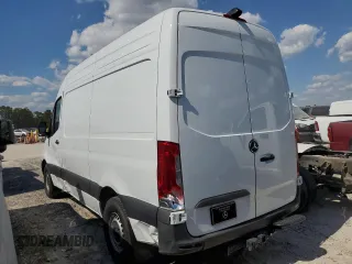 2024 Mercedes-Benz Sprinter Cargo with VIN W1Y4KBHY5RT182366, listed as a Copart auction lot 73993504 with 3,149 mi miles and Clean Title. Bid and sale history available at carsss.com. Image 2.