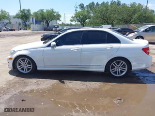2013 Mercedes-Benz C-Class C 300 Sport with VIN WDDGF8AB9DR266104, listed as a IAAI auction lot 41962583 with 144,944 mi miles. Bid and sale history available at carsss.com. Image 14.