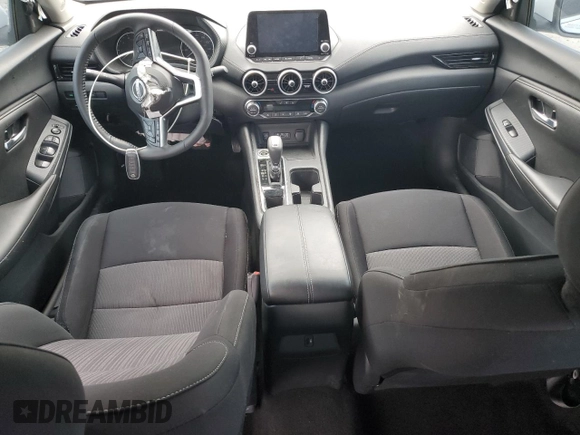 2024 Nissan Sentra SV with VIN 3N1AB8CV8RY321388, listed as a Copart auction lot 50821645 with 10,318 mi miles and Salvage Title. Bid and sale history available at DreamBid. Image 8.