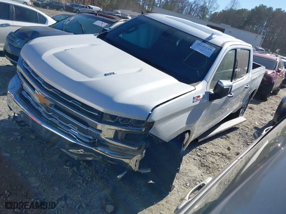 2019 Chevrolet Silverado 1500 LTZ with VIN 1GCUYGEL3KZ123666, listed as a IAAI auction lot 41145149 with 70,043 mi miles. Bid and sale history available at carsss.com. Image 2.