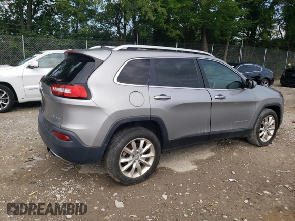 2016 Jeep Cherokee Limited with VIN 1C4PJMDB0GW210068, listed as a Copart auction lot 65023435 with 190,414 mi miles and Clean title. Bid and sale history available at DreamBid. Image 3.