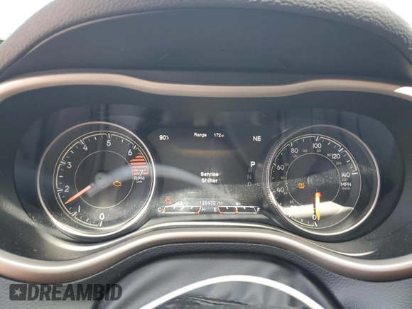 2017 Jeep Cherokee Limited with VIN 1C4PJLDB5HW597759, listed as a Copart auction lot 61953425 with 126,432 mi miles and Salvage title. Bid and sale history available at DreamBid. Image 9.