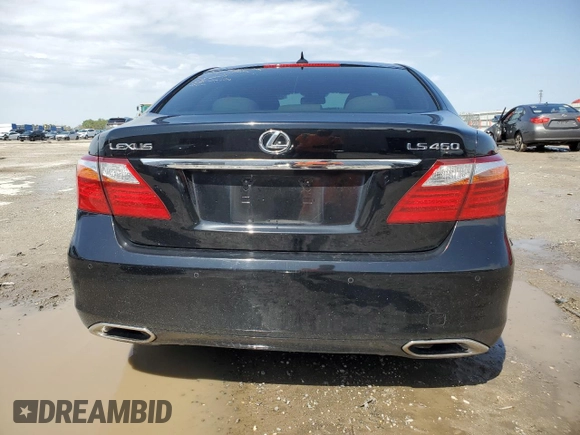 2010 Lexus LS 460 with VIN JTHBL5EF0A5094443, listed as a Copart auction lot 48040905 with 175,415 mi miles and Salvage Title. Bid and sale history available at carsss.com. Image 6.