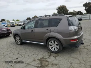 2011 Mitsubishi Outlander SE with VIN JA4AS3AW7BU027947, listed as a Copart auction lot 54623345 with 164,641 mi miles and Salvage title. Bid and sale history available at DreamBid. Image 2.