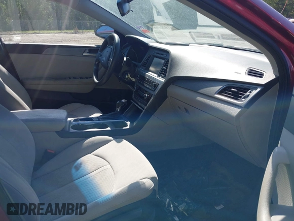 2016 Hyundai Sonata 2.4L SE with VIN 5NPE24AF7GH334761, listed as a IAAI auction lot 41979132 with 139,854 mi miles. Bid and sale history available at carsss.com. Image 5.