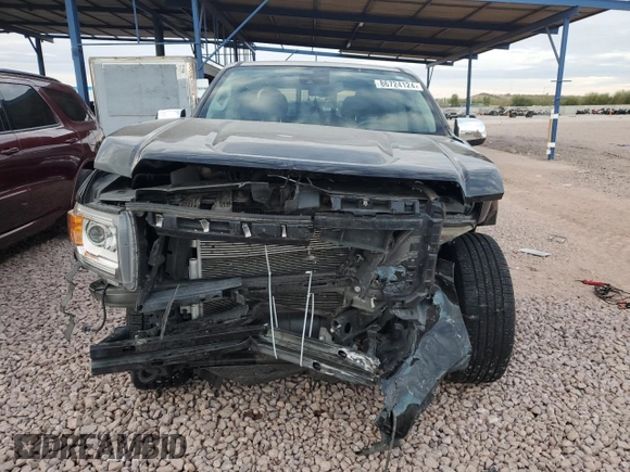 2018 GMC Canyon 4WD Denali with VIN 1GTG6EEN0J1234830, listed as a Copart auction lot 86724124 with 52,227 mi miles and Salvage Title. Bid and sale history available at carsss.com. Image 5.