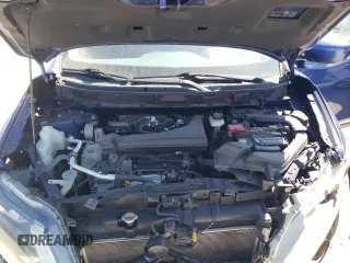 2017 Nissan Rogue S with VIN KNMAT2MT7HP550018, listed as a Copart auction lot 53234855 with 130,451 mi miles and Salvage Title. Bid and sale history available at DreamBid. Image 12.