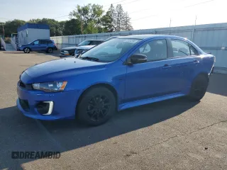 2017 Mitsubishi Lancer ES with VIN JA32U2FU4HU010651, listed as a Copart auction lot 70334394 with 56,252 mi miles and Salvage Title. Bid and sale history available at carsss.com. Image 1.