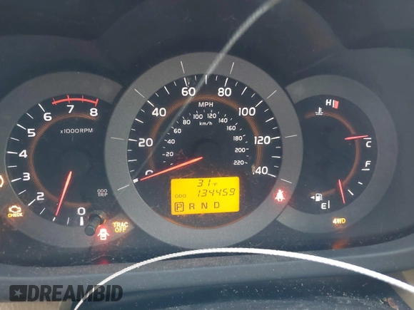 2012 Toyota RAV4 with VIN JTMBF4DV0CD043836, listed as a IAAI auction lot 41364370 with 134,459 mi miles and . Bid and sale history available at DreamBid. Image 7.