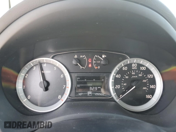 2015 Nissan Sentra SV with VIN 3N1AB7AP1FY249606, listed as a Copart auction lot 55861795 with 126,502 mi miles and Salvage Title. Bid and sale history available at DreamBid. Image 9.