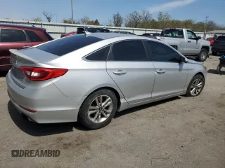 2016 Hyundai Sonata SE with VIN 5NPE24AFXGH387194, listed as a Copart auction lot 53805575 with 168,158 mi miles and Salvage Title. Bid and sale history available at carsss.com. Image 3.
