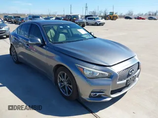 2017 Infiniti Q50 Signature Edition with VIN JN1EV7AP7HM742236, listed as a IAAI auction lot 41662043 with 114,312 mi miles and . Bid and sale history available at DreamBid. Image 1.