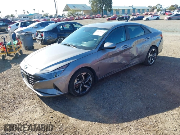 2023 Hyundai Elantra SEL with VIN KMHLS4AG8PU446678, listed as a IAAI auction lot 41826226 with 80,110 mi miles and . Bid and sale history available at DreamBid. Image 2.