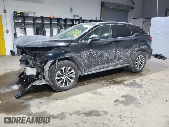 2021 Lexus RX with VIN 2T2HZMDA4MC277535, listed as a Copart auction lot 42351235 with 55,688 mi miles and Salvage Title. Bid and sale history available at carsss.com. Image 1.