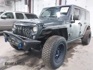 2018 Jeep Wrangler JK Unlimited Sport with VIN 1C4BJWDG0JL867687, listed as a IAAI auction lot 41426838 with 78,116 mi miles. Bid and sale history available at carsss.com. Image 17.
