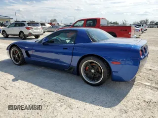 2003 Chevrolet Corvette Z06 with VIN 1G1YY12S835108625, listed as a Copart auction lot 78138834 with 0 mi miles and Salvage Title. Bid and sale history available at carsss.com. Image 2.
