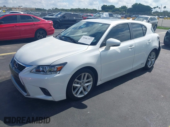 2015 Lexus CT 200h with VIN JTHKD5BH8F2233021, listed as a IAAI auction lot 42687217 with 110,443 mi miles and . Bid and sale history available at DreamBid. Image 17.