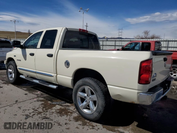 2008 Dodge 1500 ST with VIN 1D7HU18258J163967, listed as a Copart auction lot 48067015 with 141,303 mi miles and Salvage Title. Bid and sale history available at DreamBid. Image 2.