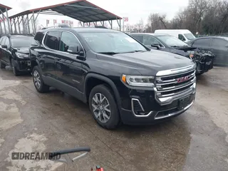 2023 GMC Acadia SLT with VIN 1GKKNML44PZ225872, listed as a IAAI auction lot 41091785 with 21,334 mi miles and . Bid and sale history available at carsss.com. Image 1.