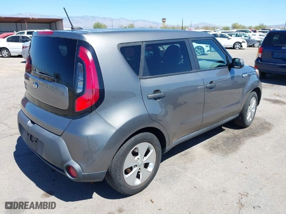 2016 Kia Soul with VIN KNDJN2A22G7340690, listed as a IAAI auction lot 41850263 with NaN miles. Bid and sale history available at carsss.com. Image 4.