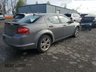 2014 Dodge Avenger SXT with VIN 1C3CDZCG1EN181798, listed as a Copart auction lot 52120655 with 156,472 mi miles and Salvage title. Bid and sale history available at DreamBid. Image 3.