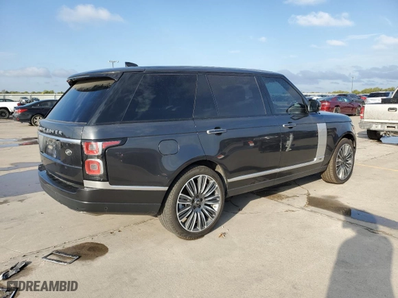 2020 Land Rover Range Rover Autobiography with VIN SALGV5SE1LA593476, listed as a Copart auction lot 70404914 with 18,533 mi miles and Salvage Title. Bid and sale history available at carsss.com. Image 3.