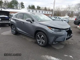 2019 Lexus NX with VIN JTJBARBZXK2185068, listed as a IAAI auction lot 41008544 with 83,639 mi miles. Bid and sale history available at carsss.com. Image 1.