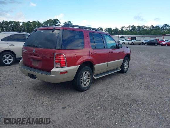 2005 Mercury Mountaineer Convenience with VIN 4M2ZU66W75UJ01248, listed as a IAAI auction lot 42623648 with 222,403 mi miles and . Bid and sale history available at DreamBid. Image 4.