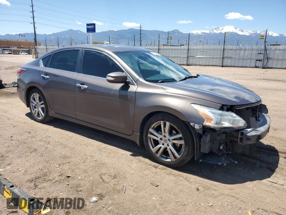 2015 Nissan Altima SL with VIN 1N4BL3AP1FC582538, listed as a Copart auction lot 57809795 with 134,611 mi miles and Salvage title. Bid and sale history available at DreamBid. Image 4.