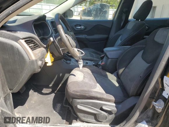 2015 Jeep Cherokee Sport z VIN 1C4PJMAB7FW673828, wystawiony jako Copart lot #55043725 z przebiegiem Nie podano mil oraz Szkoda całkowita • Salvage title. Historia ofert i sprzedaży dostępna na DreamBid. Obrazek 7.