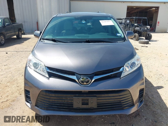 2020 Toyota Sienna LE Auto Access Seat with VIN 5TDKZ3DC2LS036312, listed as a IAAI auction lot 42307857 with 107,653 mi miles and . Bid and sale history available at DreamBid. Image 12.