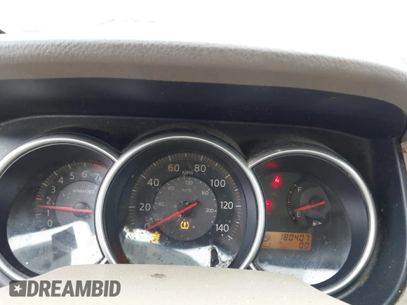 2007 Nissan Versa 1.8 S with VIN 3N1BC13E37L385700, listed as a IAAI auction lot 41607973 with 180,407 mi miles. Bid and sale history available at carsss.com. Image 7.