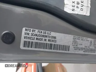 2021 Jeep Compass Trailhawk с VIN 3C4NJDDB0MT512095, выставлен на аукционе IAAI как лот 41940103 с пробегом 78 655 миль миль и . История ставок и продаж доступна на DreamBid. Изображение 9.
