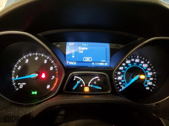 2012 Ford Focus SE with VIN 1FAHP3F23CL284886, listed as a Copart auction lot 54786475 with 111,666 mi miles and Salvage Title. Bid and sale history available at carsss.com. Image 9.